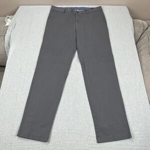 Alton Lane Pants‎ Mens 35 Gray Tailored Stretch Chino Casual Classic Fit
